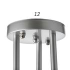 Люстра 1082/3SL 40Вт Е27 серебро 48х48х24 см BayerLux - Фото 5