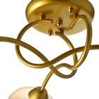 Люстра 1085/3Gd=40 Вт Е27 золото 54×54×24 см BayerLux - фото 3763704