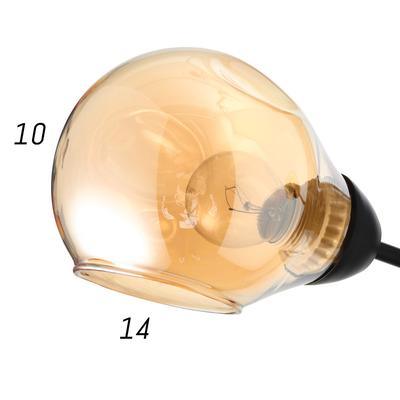 Люстра 1089/5BK 40 Вт Е27 черный 60×60×26 см BayerLux