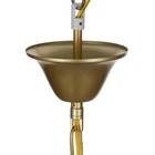 Люстра 1091/5GD 40 Вт Е27 золото 60×60×38-78 см BayerLux - Фото 11