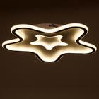 Люстра с ПДУ 1201/1 LED 90 Вт 3000-6000К белый 47×47×8 см BayerLux - фото 4366656