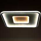 Люстра с ПДУ 1204/1 LED 90Вт 3000-6000К белый 47х47х8 см BayerLux - фото 35042826