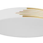 Люстра с ПДУ 1206/1WT LED 90Вт 3000-6000К бело-золотой 47х47х9 см BayerLux - фото 43715442