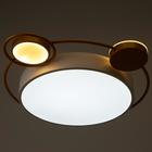 Люстра с ПДУ 1215/1WT LED 120Вт 3000-6000К бело-золотой 50х50х9 см BayerLux 5482860