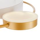 Люстра с ПДУ 1215/1WT LED 120Вт 3000-6000К бело-золотой 50х50х9 см BayerLux 5482860