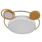 Люстра с ПДУ 1215/1WT LED 120Вт 3000-6000К бело-золотой 50х50х9 см BayerLux 5482860