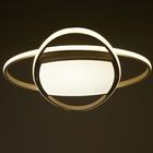 Люстра с ПДУ 1221/1WT LED 90 Вт 3000-6000К белый 50×50×9 см BayerLux - фото 42991034