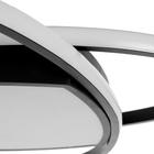 Люстра с ПДУ 1221/1BK LED 90 Вт 3000-6000К черный 50×50×9 см BayerLux - фото 36644201