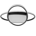 Люстра с ПДУ 1221/1BK LED 90 Вт 3000-6000К черный 50×50×9 см BayerLux - фото 36644202