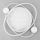 Люстра с ПДУ 1222/1WT LED 120 Вт 3000-6000К белый 50×50×9 см BayerLux - фото 49174693