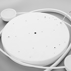 Люстра с ПДУ 1222/1WT LED 120 Вт 3000-6000К белый 50×50×9 см BayerLux - фото 49174697