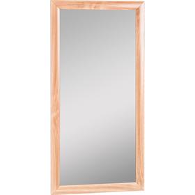 Зеркало Домино, МДФ профиль, бук, размер 1200х600 мм