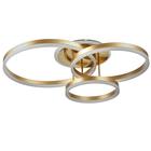 Люстра с ПДУ 1342/3 LED 160Вт 3000-6000К золото 77х55х20 см BayerLux 5540530