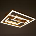 Люстра с ПДУ 1348/1 LED 152Вт 3000-6000К золото 51х50х9 см BayerLux 5540536