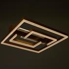 Люстра с ПДУ 1348/1 LED 152Вт 3000-6000К золото 51х50х9 см BayerLux 5540536