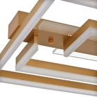 Люстра с ПДУ 1348/1 LED 152Вт 3000-6000К золото 51х50х9 см BayerLux 5540536