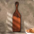 Доска разделочная деревянная Magistro, 39×10×2 см, цельный массив кедра - Фото 1