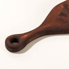 Доска разделочная деревянная Magistro, 39×10×2 см, цельный массив кедра - Фото 3