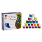 Краска акриловая, набор 20 цветов × 20 мл, «Луч», художественные - Фото 1