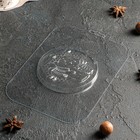 Форма для шоколада и конфет «Медаль Пчелка», 100×12 мм, цвет прозрачный - Фото 3
