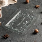 Форма для шоколада и конфет пластиковая «С днём рождения», 16×10×1,1 см, плитка, цвет прозрачный - фото 4334707