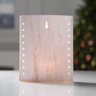 Светодиодная фигура «Олень» 13×16×5 см, картон, батарейка ААх2 (не в комплекте), свечение тёплое белое - Фото 3