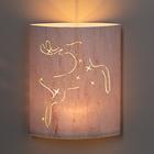 Светодиодная фигура «Олень» 13×16×5 см, картон, батарейка ААх2 (не в комплекте), свечение тёплое белое - Фото 4