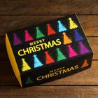 Коробка складная, двухсторонняя "Merry Christmas", 25 х 17 х 10 см - Фото 3