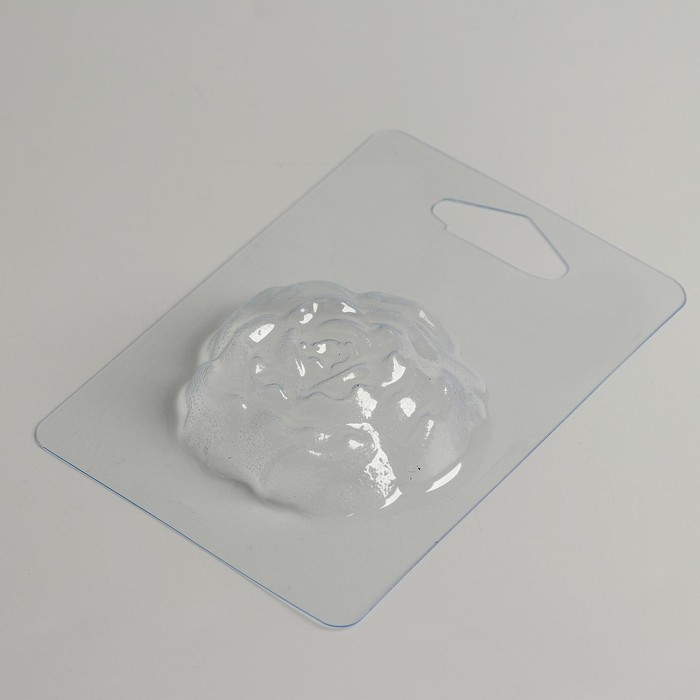 Пластиковая форма для мыла «Прекрасный пион» 6,5 × 5,5 см - фото 1905854901