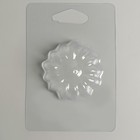 Пластиковая форма для мыла «Ромашка» 6 × 5,8 см - Фото 2