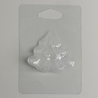 Пластиковая форма для мыла «Новый год!  Нарядная ёлочка» 6.5х5.5 см - фото 9730496