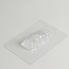 Пластиковая форма для мыла «Новый год! Снегурочка» 3,3 × 6 см - Фото 3