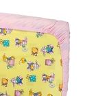 Комплект в кроватку "Радужный", 7 предметов, цвет розовый - Фото 5
