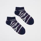 Набор носков мужских MINAKU «Зебра», 5 пар, размер 40-41 (27 см) - Фото 6