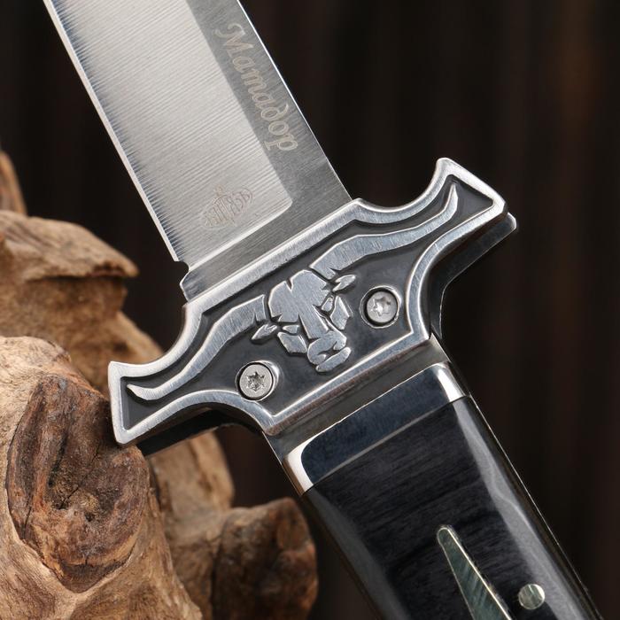 Нож складной "Матадор" сталь - 420, рукоять - дерево, 22 см - фото 1919159226