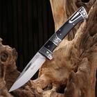 Нож складной "Вьюн" сталь - 420, рукоять - дерево, 20 см - фото 318665066