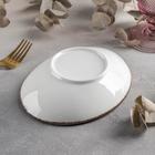 Салатник керамический «Созвездие», 450 мл, 19×14 см, оранжевый - Фото 3