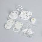 Штора рулонная «Ветви», блэкаут, 60×200 см, цвет белый - Фото 5