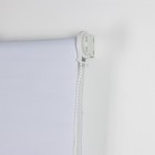 Штора рулонная «Тропики», блэкаут, 90×200 см, цвет белый - Фото 3