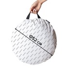 Подушка сидушка «Новогодние олени», декоративная, d = 52 см - Фото 4