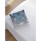 Наволочка декоративная «Снежный олень», на молнии, размер 45х45 см - Фото 2