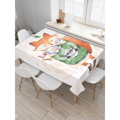 Скатерть на стол «Любитель тепла», прямоугольная, оксфорд, размер 120х145 см