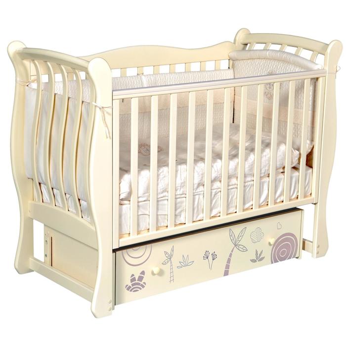 Кровать Tiffany, коллекция «Сафари», цвет слоновая кость