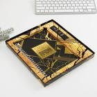 Набор ежедневник и зарядное устройство, мод. РВ-02, "Tiger", 22,7 х 24,5 см - Фото 2