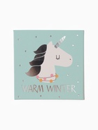 Новогодний подарочный набор термос и носки 3 пары KAFTAN «Единорог», размер 36-39 - фото 119391717