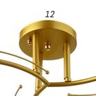 Люстра 1084/3GD 40Вт Е27 золото 52х52х23 см BayerLux 5443303 - фото 9406768