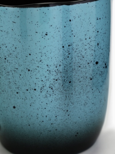 Кружка чайная керамическая «Синяя», 350 мл