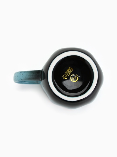 Кружка чайная керамическая «Синяя», 350 мл