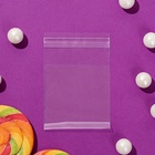 Пакет БОПП с клеевым клапаном, прозрачный для фасовки и упаковки, 6×6/4 см, 25 мкм - Фото 4