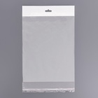 Пакет БОПП с клеевым клапаном, прозрачный для фасовки и упаковки, 30×38/4 см, 30 мкм 6912447